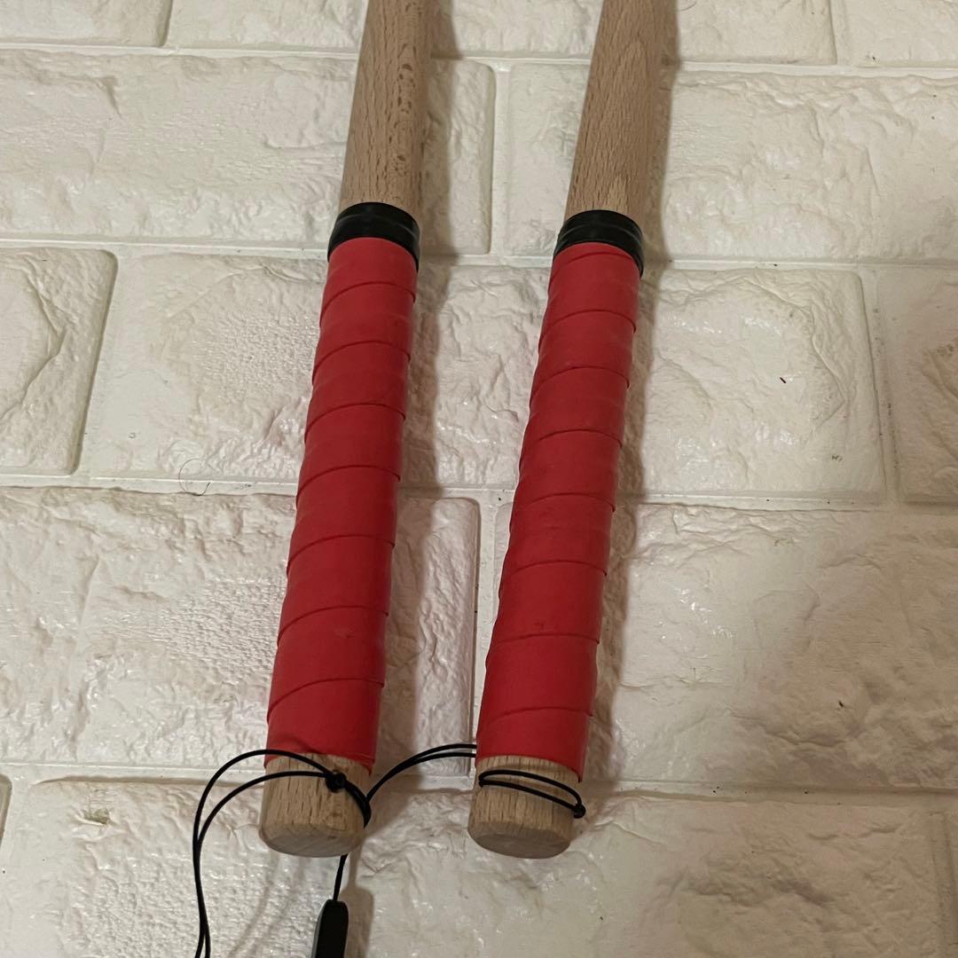 太鼓の達人　公式　マイバチ　蒼　朱