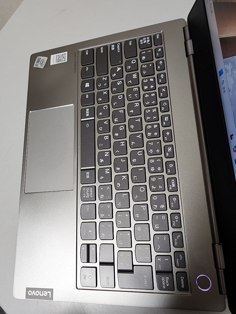 美品　ThinkBook 13s-IML 上位ノートPC i7/16gb/512