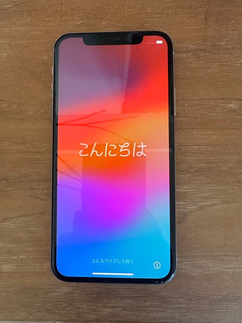 Apple iPhone X シルバー 本体 64GB ジャンク
