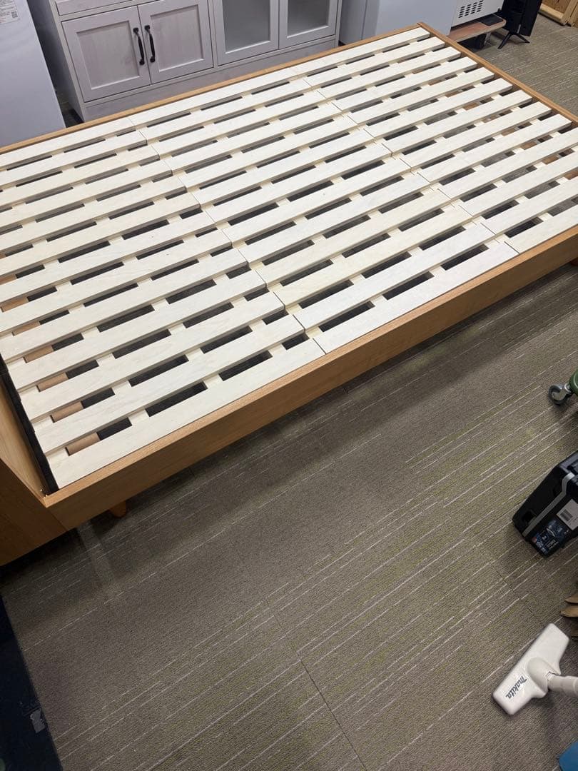 オッスラです！【超美品】Märikka マリッカ　すのこベッド　セミダブル