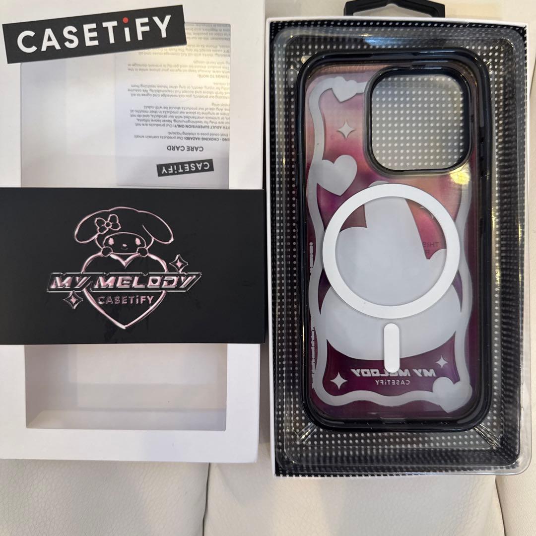 マイメロディ x CASETiFY iPhone15proケース