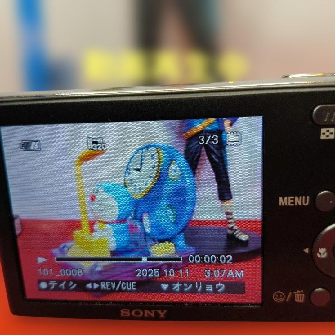 【動作確認済】SONY ソニー Cyber-shot DSC-W190 コンデジ