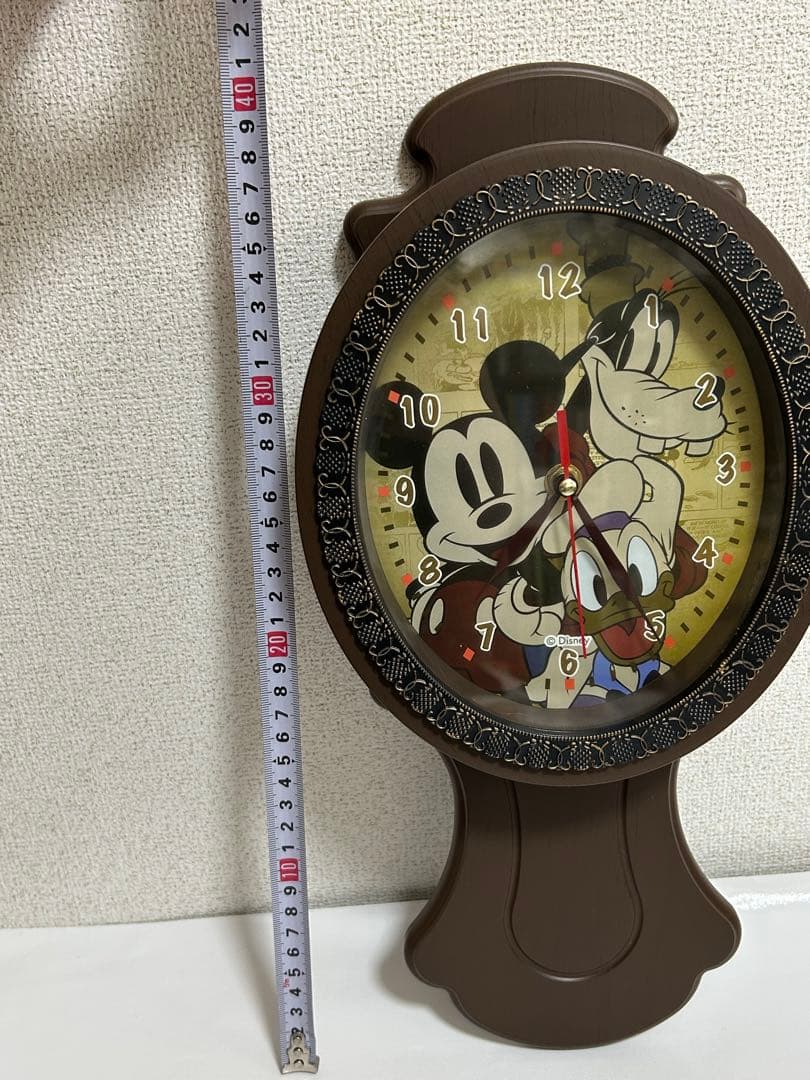 ディズニー　ミッキー　壁掛け時計　未使用