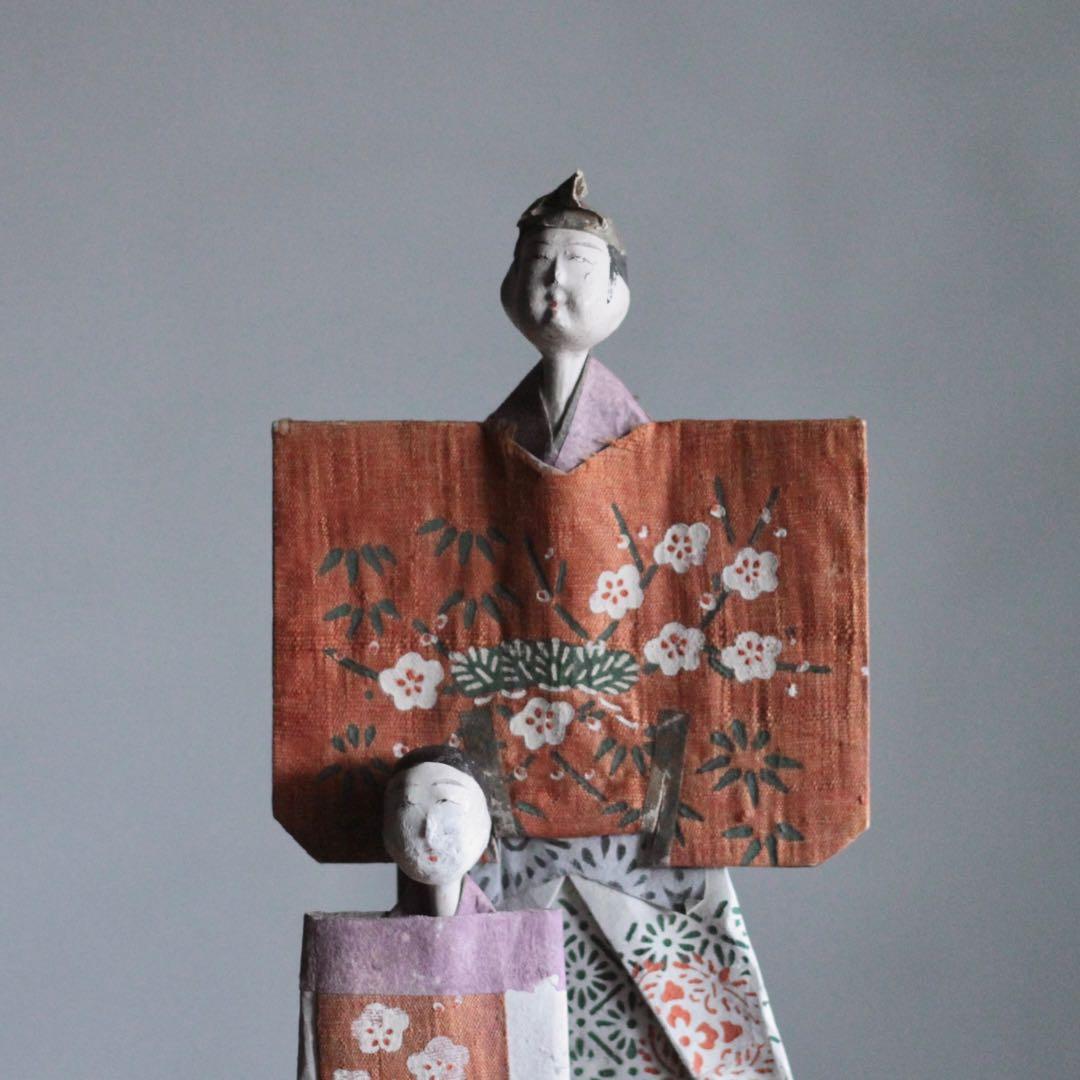 紙雛 立雛 雛人形 雛道具 古道具 アンティーク オブジェ No.9