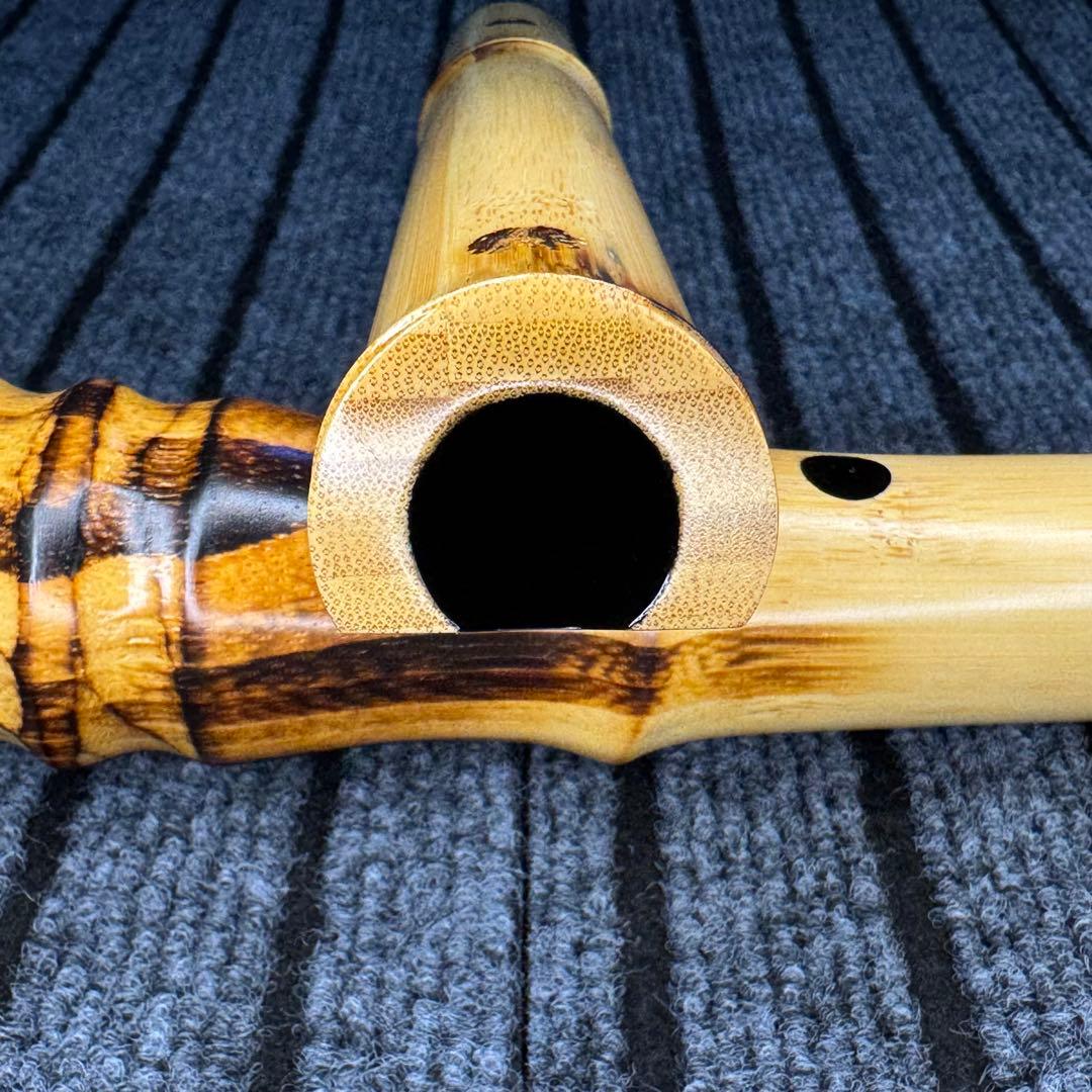 尺八 蝴蝶 高級合竹曲管 一尺八寸管