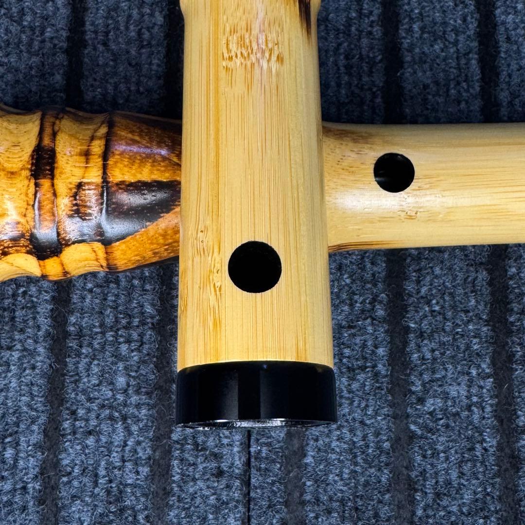 尺八 蝴蝶 高級合竹曲管 一尺八寸管