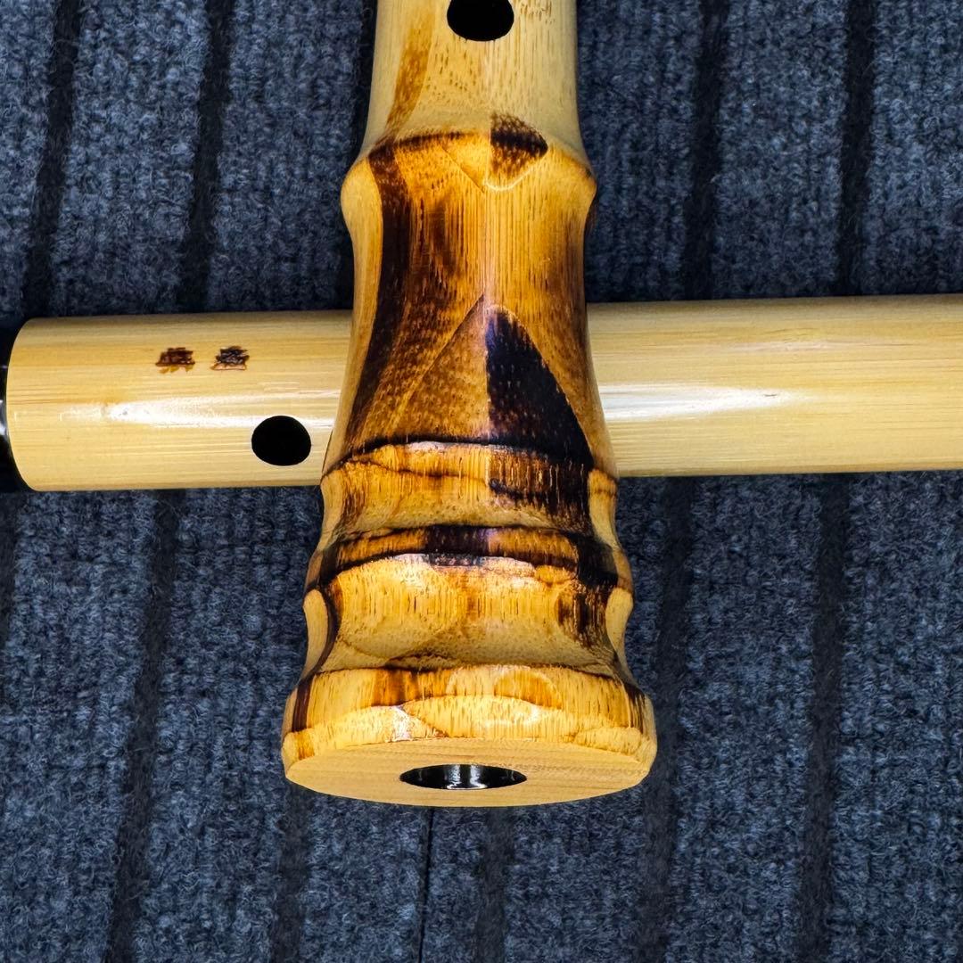 尺八 蝴蝶 高級合竹曲管 一尺八寸管