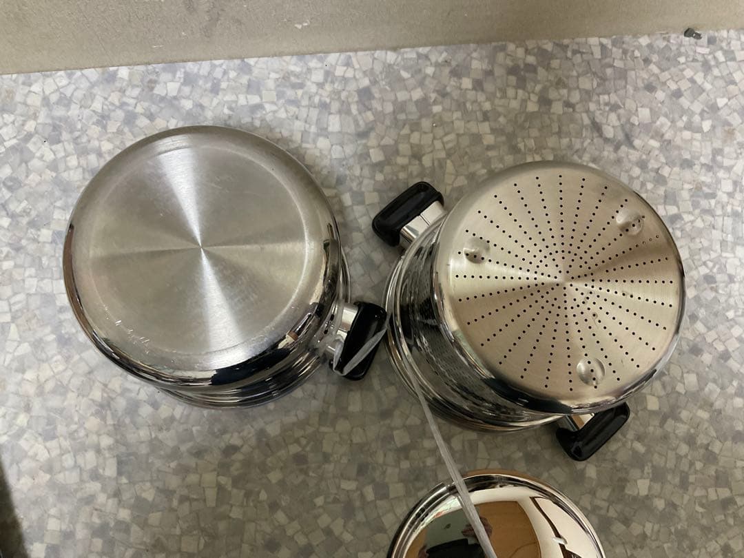 ビタクラフト両手鍋7026とパスタパン3317とのセット