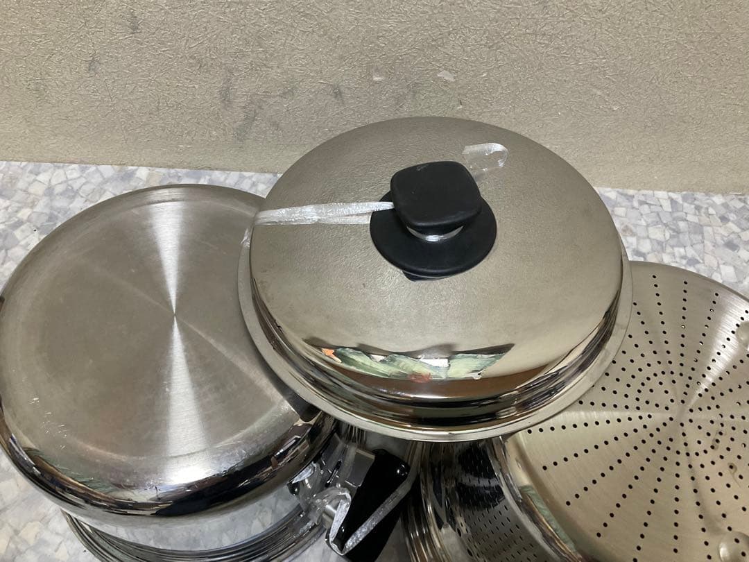 ビタクラフト両手鍋7026とパスタパン3317とのセット