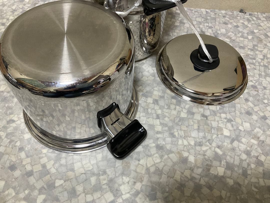 ビタクラフト両手鍋7026とパスタパン3317とのセット