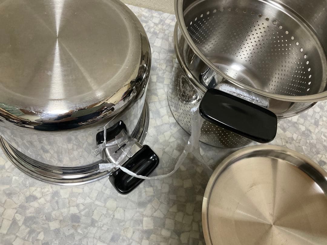 ビタクラフト両手鍋7026とパスタパン3317とのセット