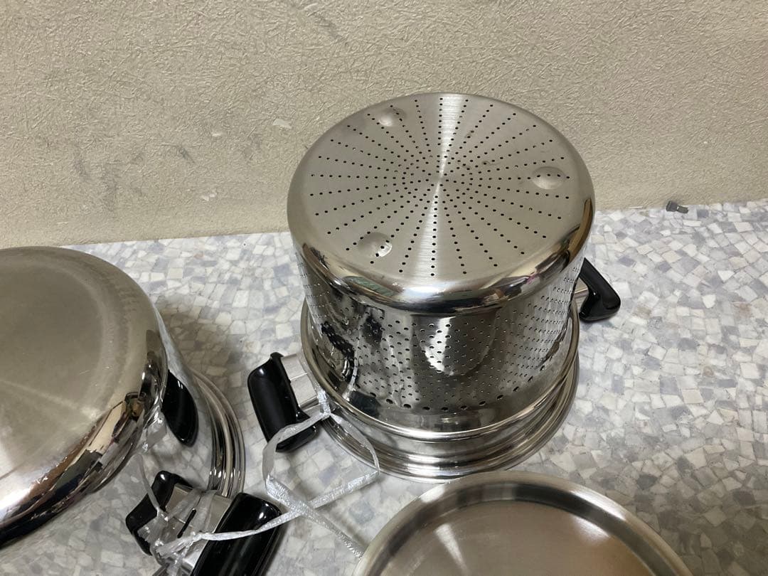 ビタクラフト両手鍋7026とパスタパン3317とのセット