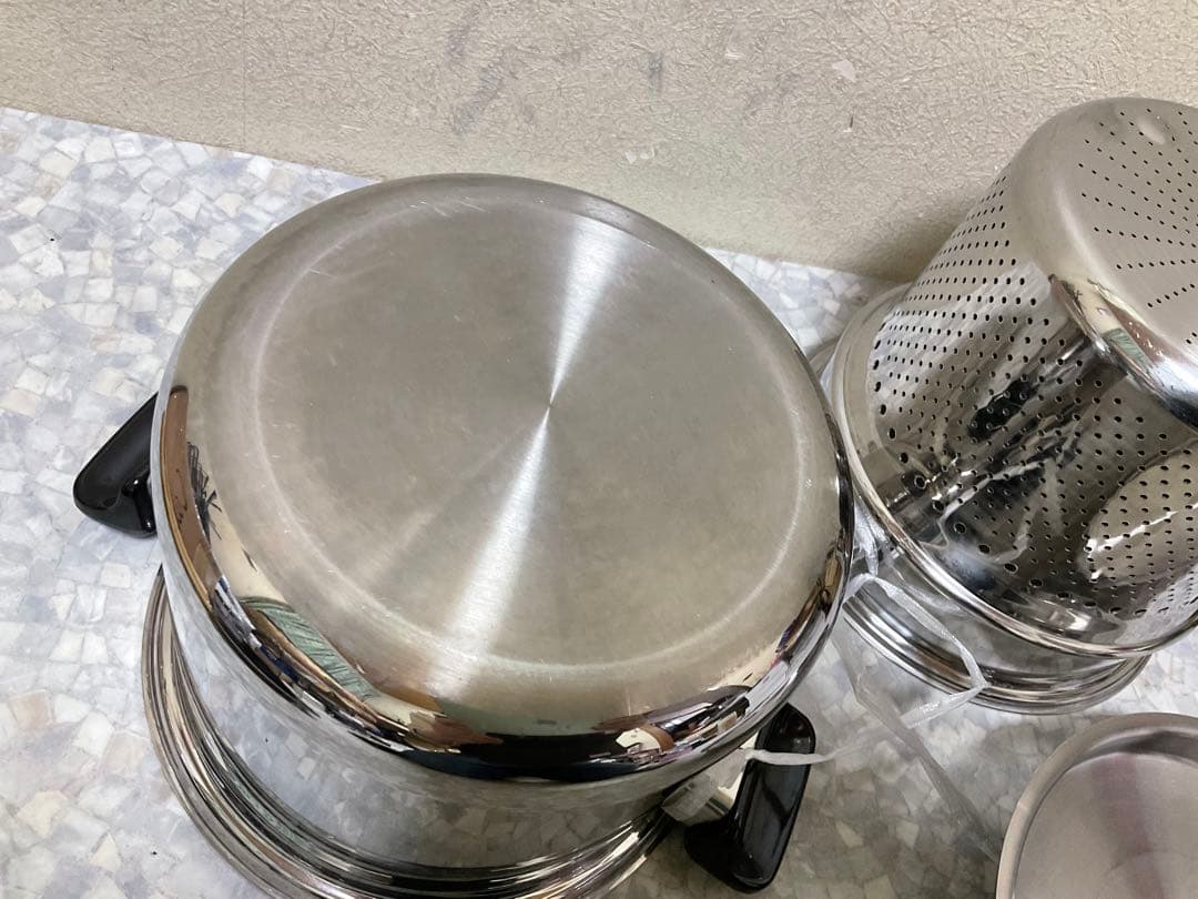 ビタクラフト両手鍋7026とパスタパン3317とのセット