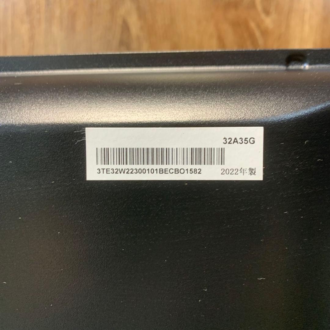 I507\" Hisense 32インチ 液晶テレビ 32A35G 2022年製