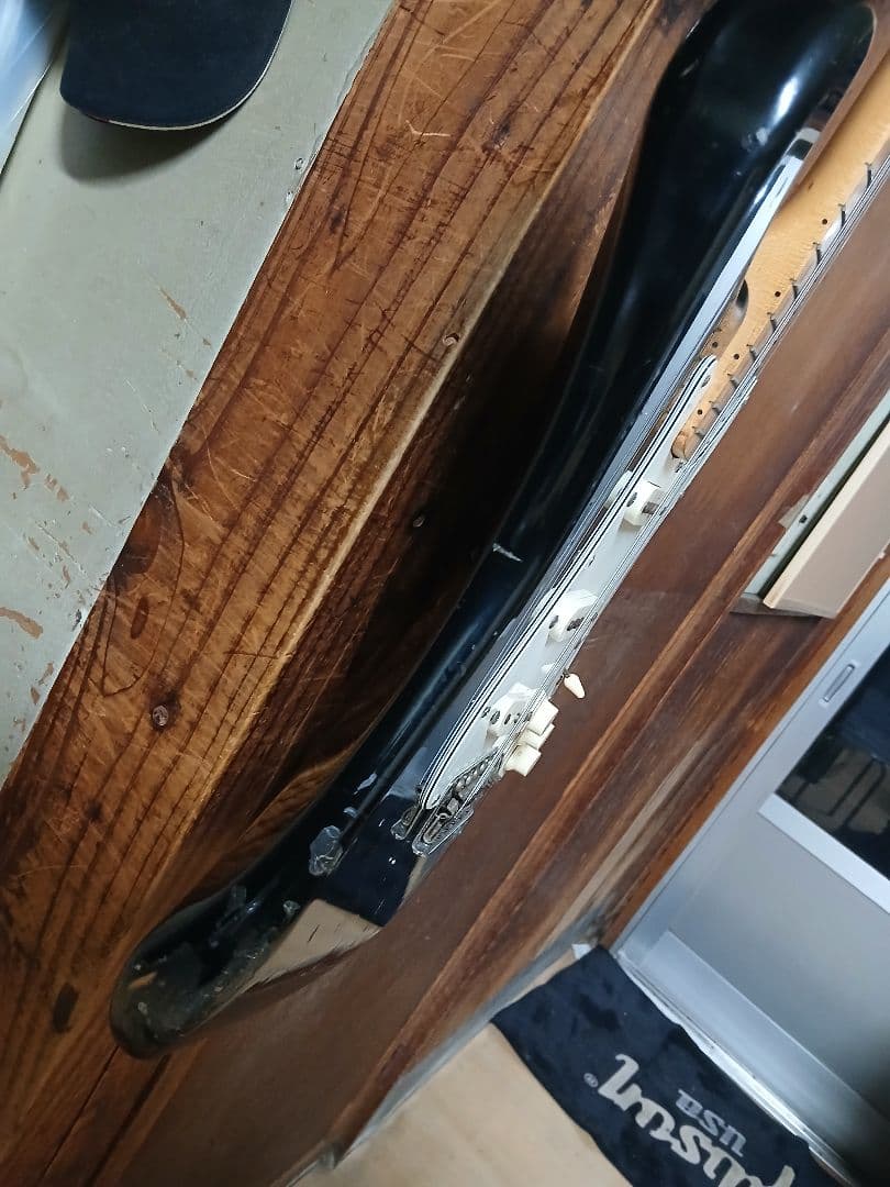 ギター Fender Japan Stratocaster black