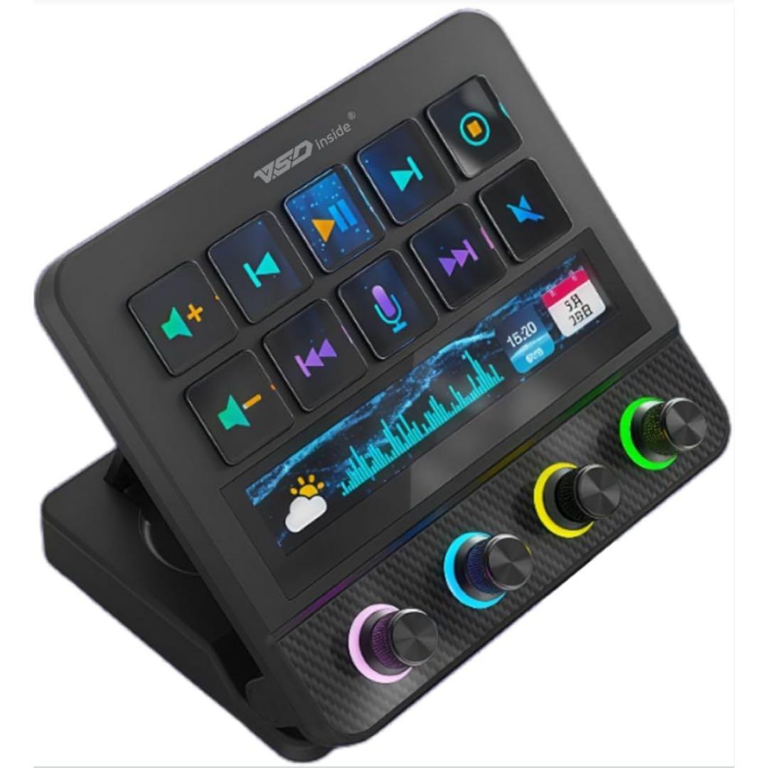 ストリームデック N4 Proカスタムキーボード 4つのノブ付き デバイス