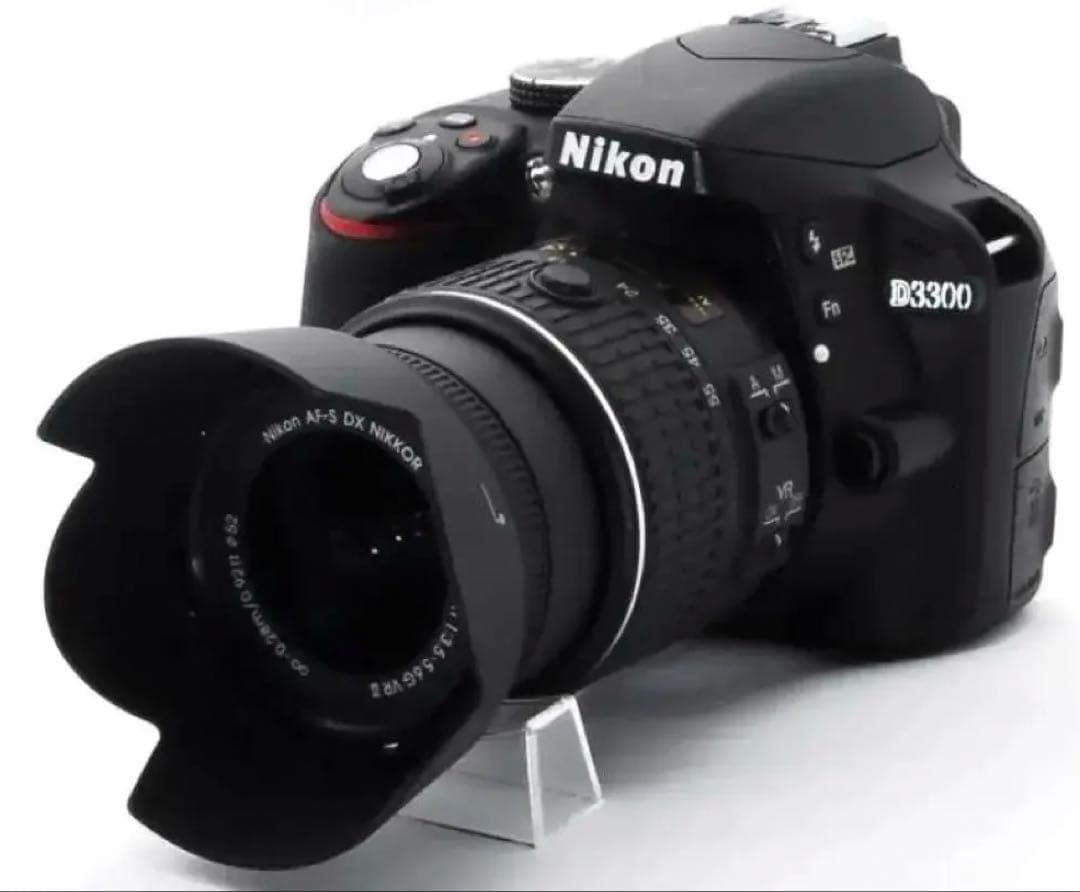 初心者安心説明書付き Nikon D3300＋18-55mm VR Ⅱ