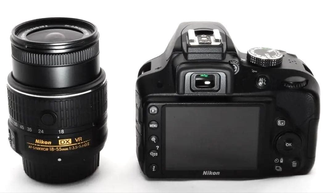 初心者安心説明書付き Nikon D3300＋18-55mm VR Ⅱ