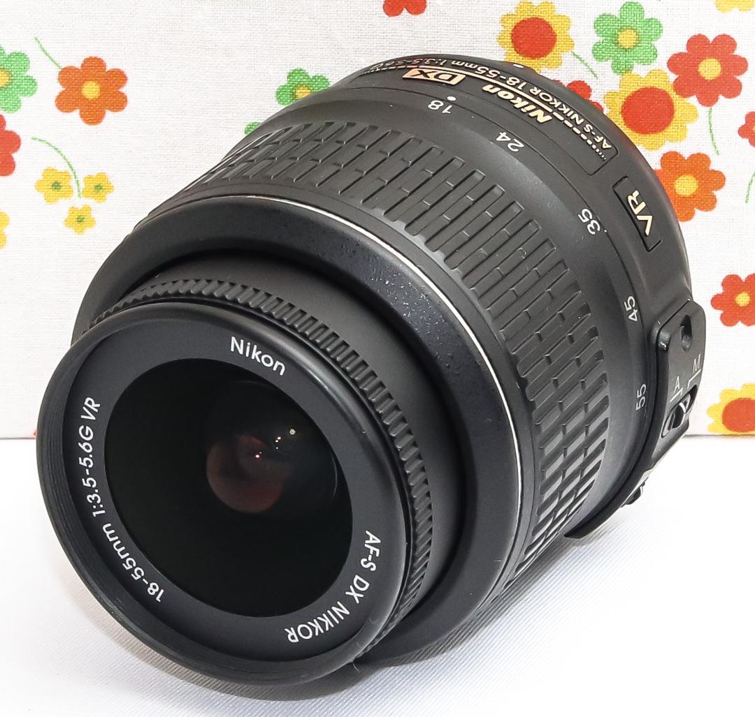 ニコン Nikon D3100☆スマホに転送☆手振れ補正付☆届いてすぐ使える！