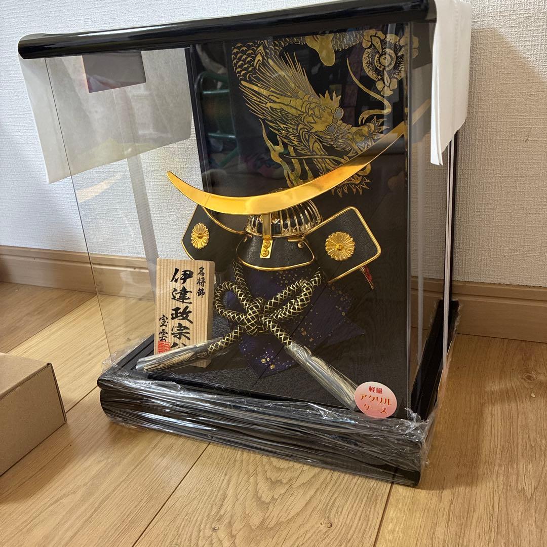 ⭐︎新品　未使用⭐︎初節句　五月人形　兜　兜飾り　こどもの日　伊達政宗