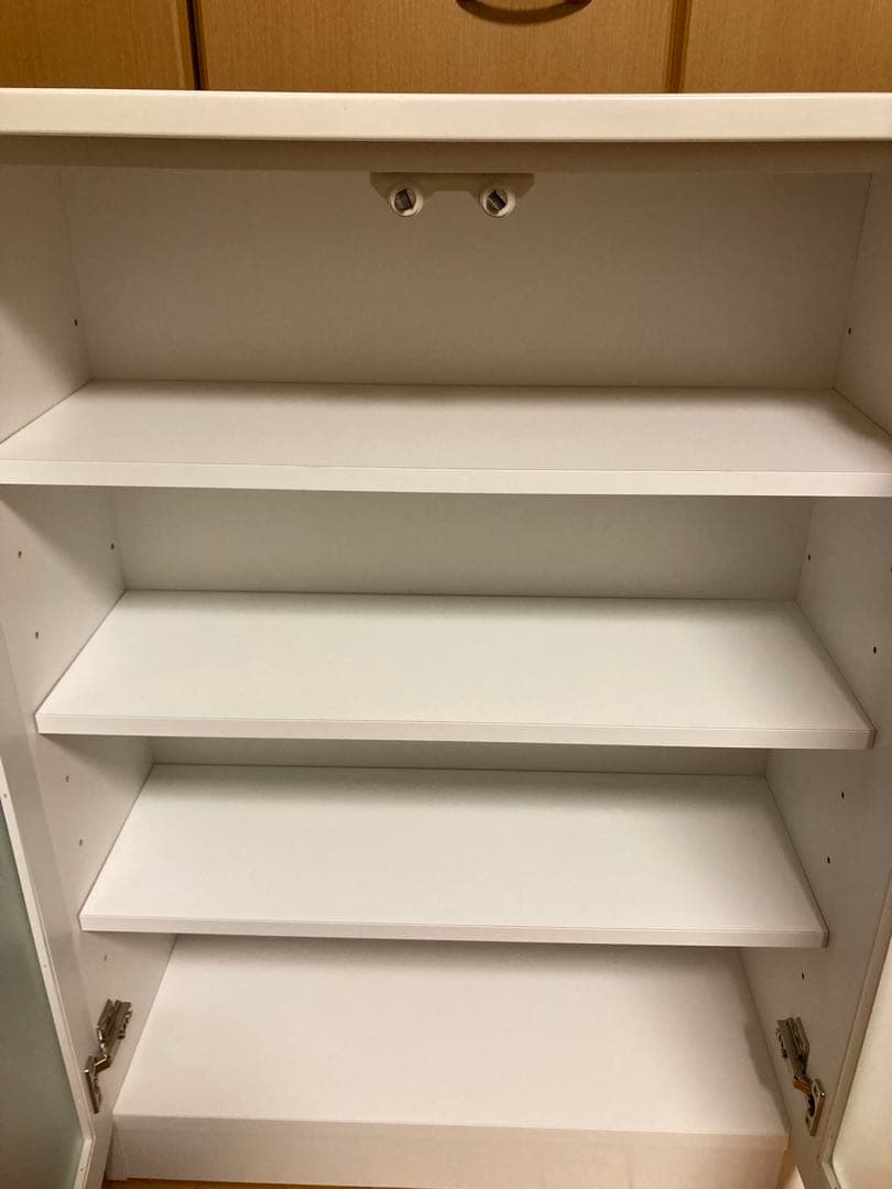【美品】ニトリ　食器棚　イゼル　カウンター　幅120