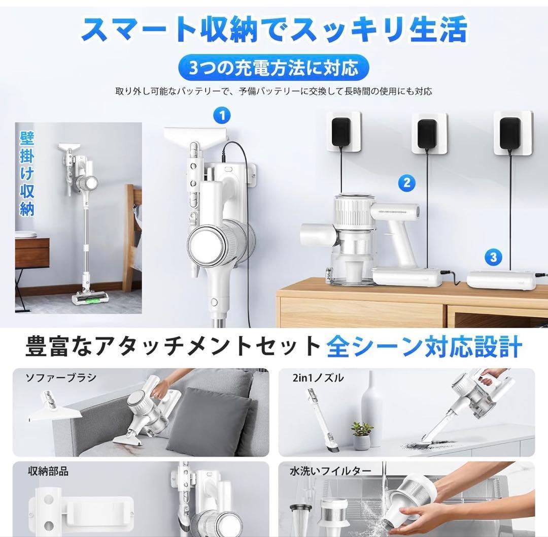 65000PA スティッククリーナー 本体