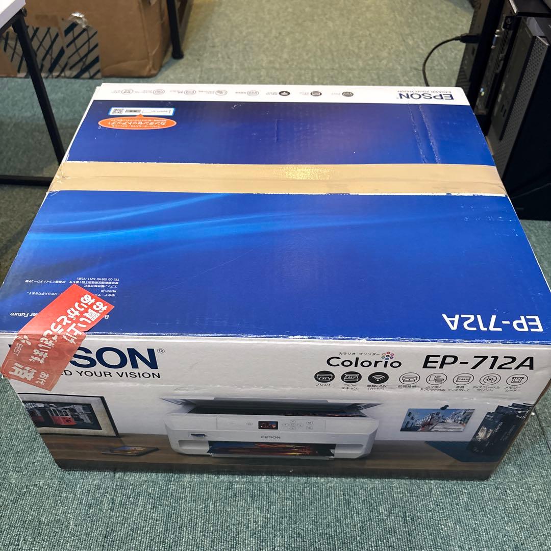 【印刷良好】EPSON カラリオ EP-712A インクジェットプリンター
