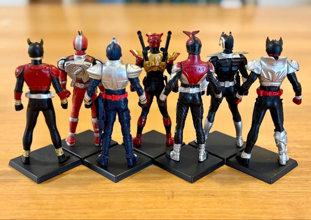 HGシリーズ仮面ライダー　7種