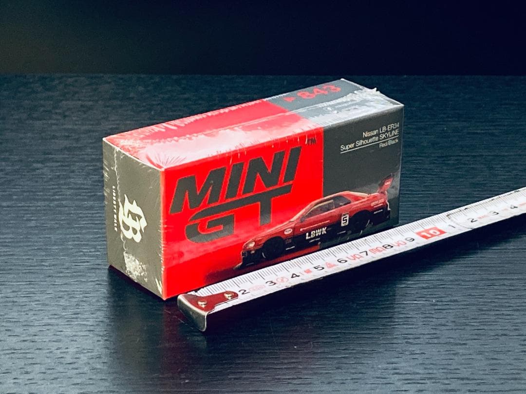 1/64 1セット限定 白&赤黒&黒 LB-ER34 スカイライン (y241)