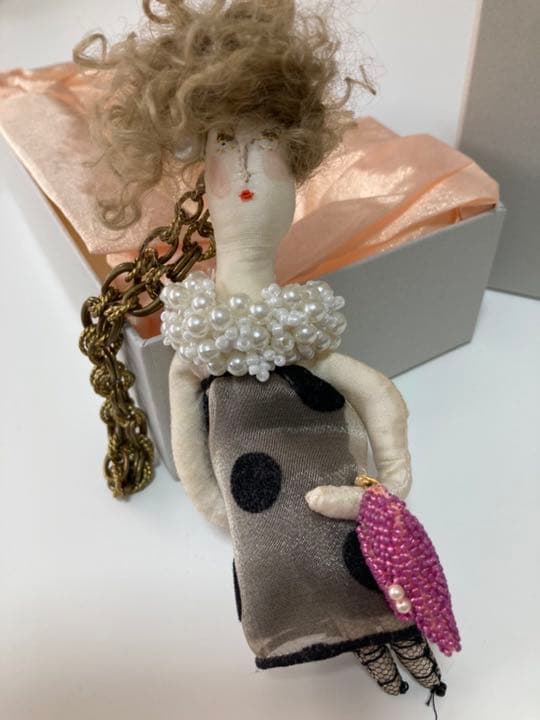 人形のキーホルダー