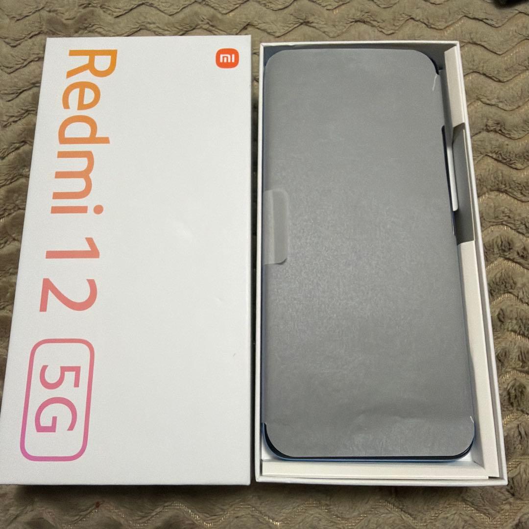 未使用品Xiaomi Redmi12 5G対応128GBライトブルー