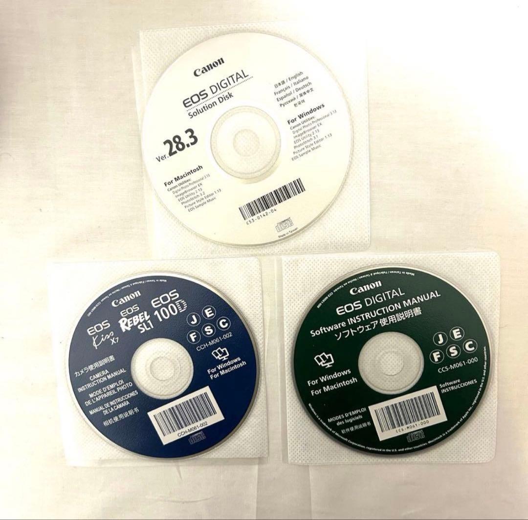 Canon EOS Kiss X7 豪華レンズ3本＆バッグ付き