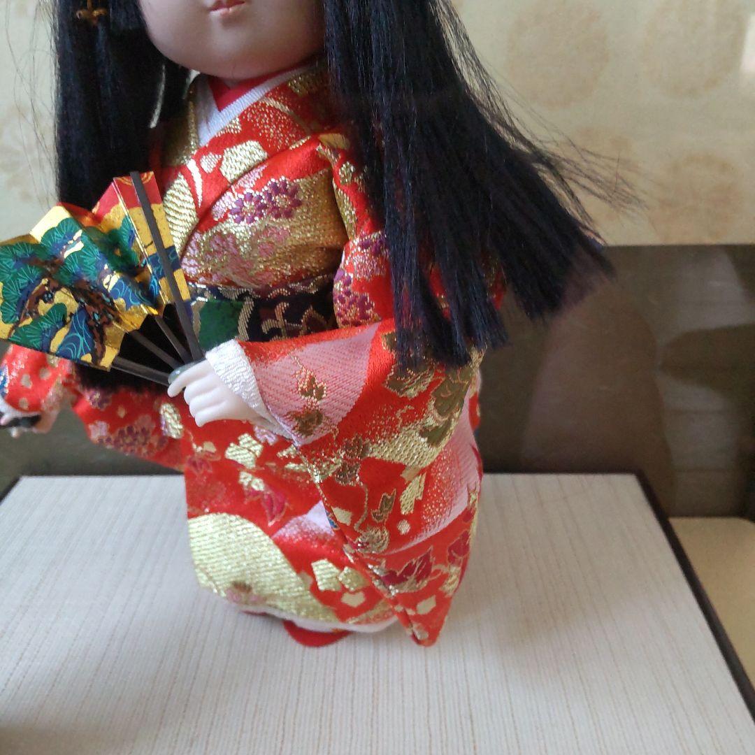 小町人形　峰徳作　扇