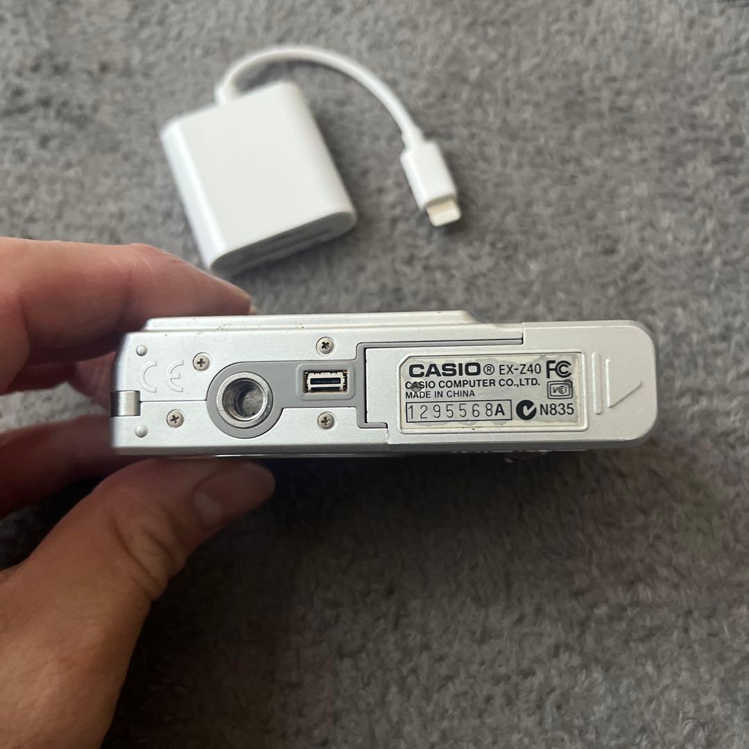 CASIO EX-Z40 デジタルカメラ 動作確認済み