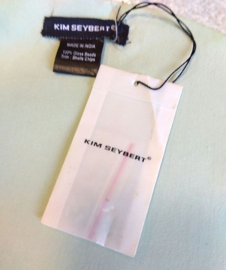 ★アメリカ★キムセイベルト★プレースマット★ビーズ★