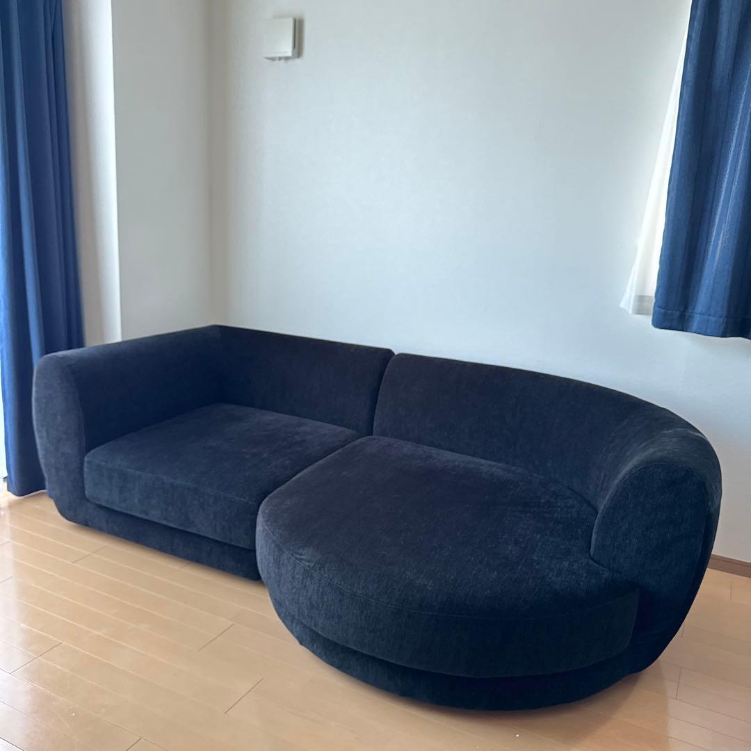 ②一生ものの座り心地エスティック 1P片肘ソファ日本製 ポケットコイル