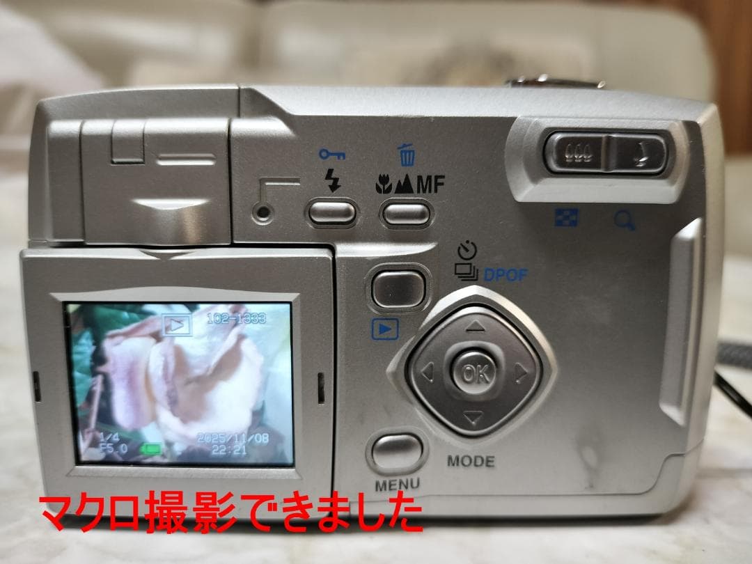 ギミック満載！可動式液晶 PENTAX Optio 33L 動作確認済 付属品付