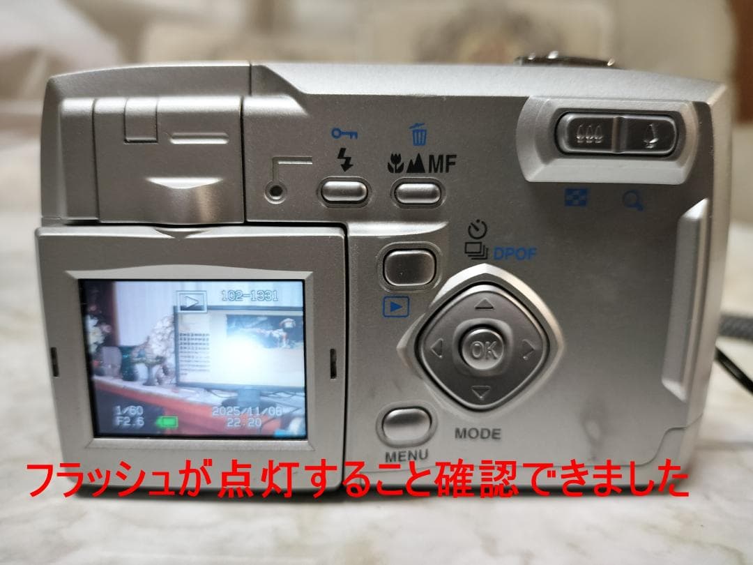 ギミック満載！可動式液晶 PENTAX Optio 33L 動作確認済 付属品付