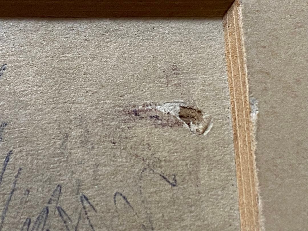 Jean René Bazaine  肉筆　ボールペン？　ジャン・バゼーヌ