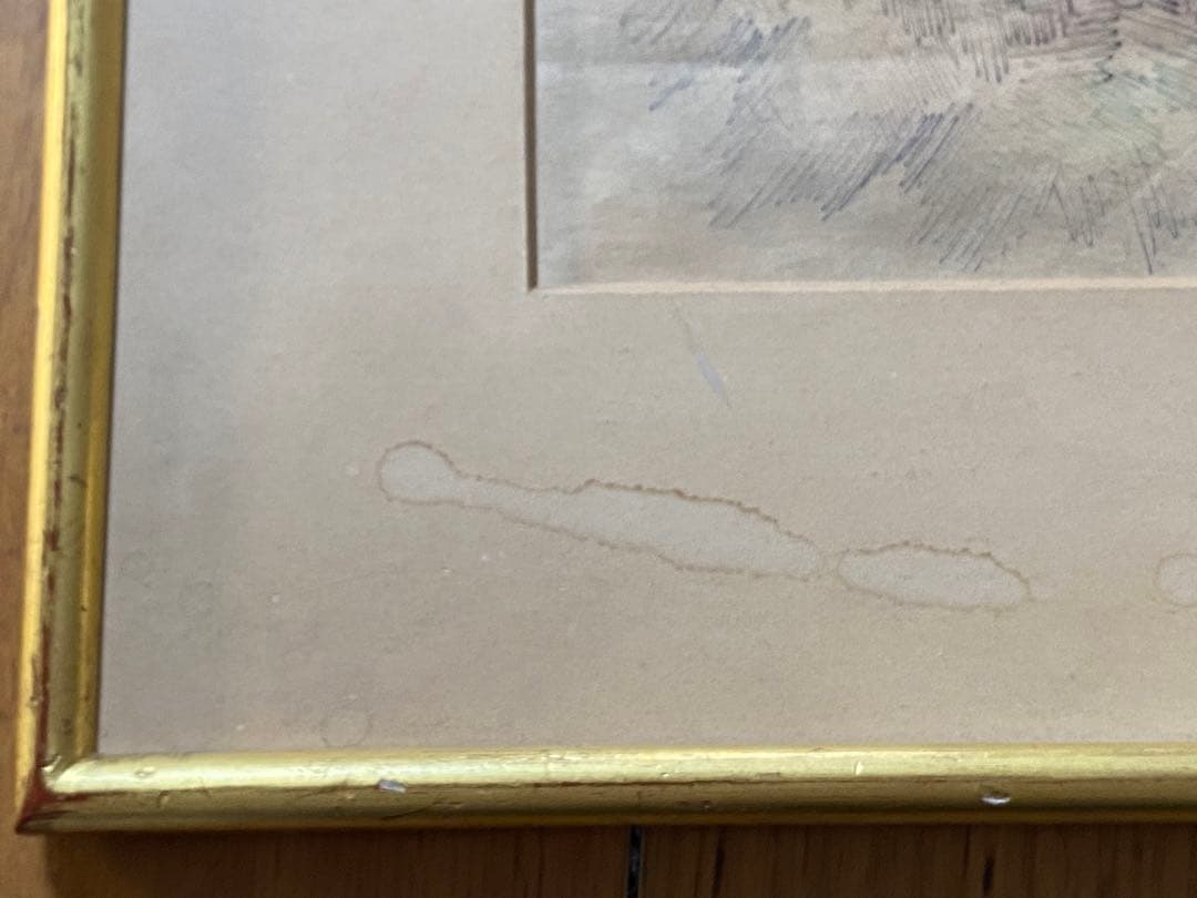 Jean René Bazaine  肉筆　ボールペン？　ジャン・バゼーヌ