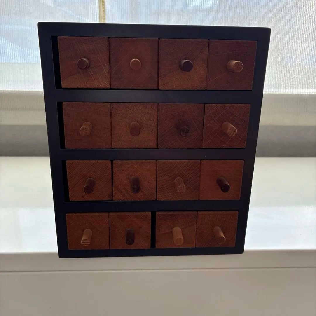 匠工芸　旭川家具　イライラBOX 小物入れ