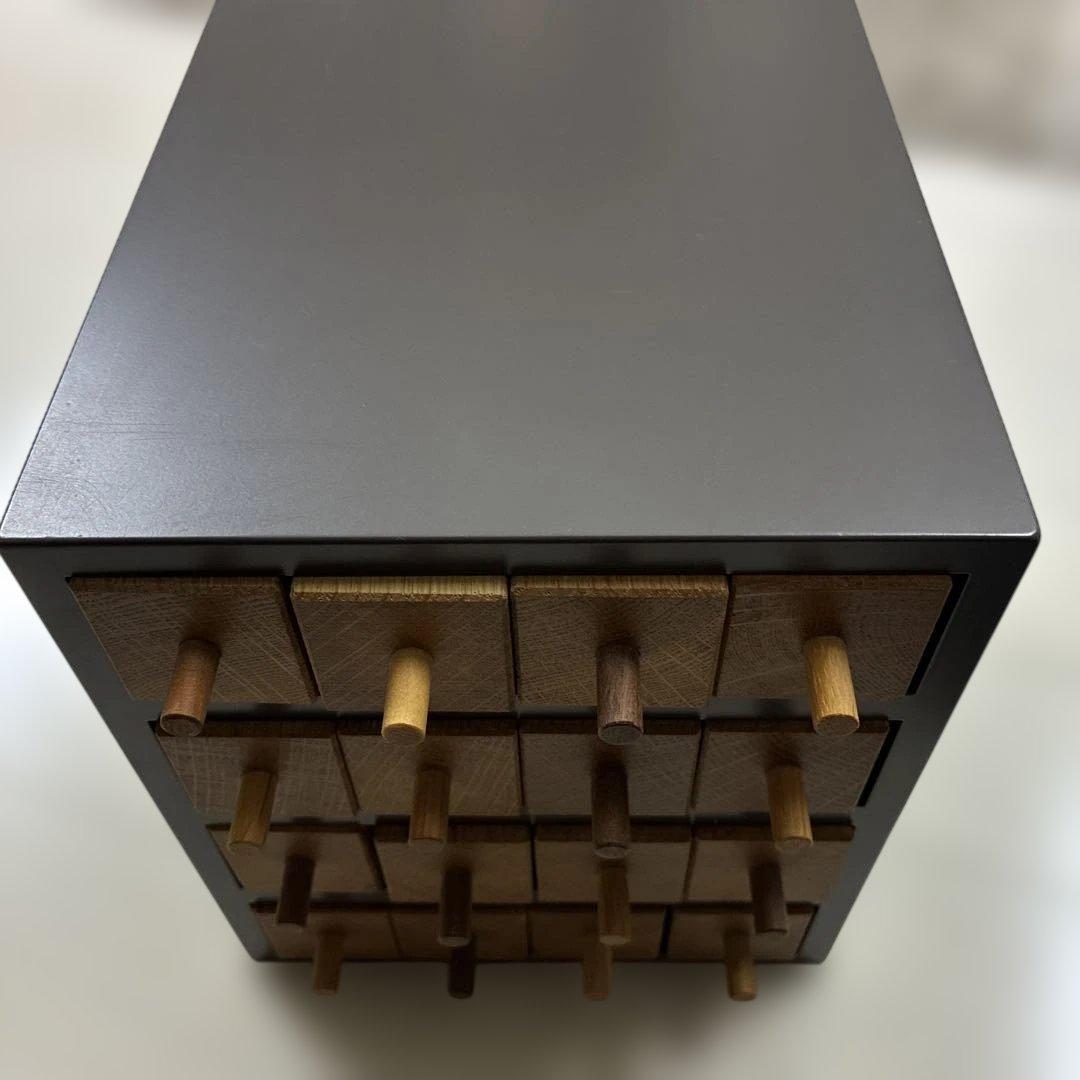 匠工芸　旭川家具　イライラBOX 小物入れ