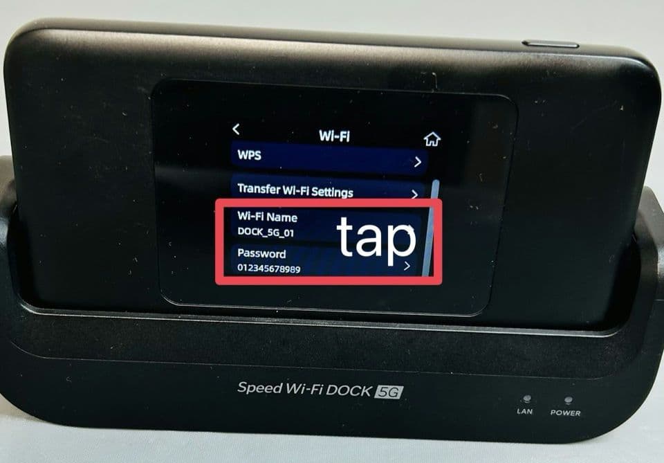 ポケットWiFi Speed Wifi DOCK 5G 01