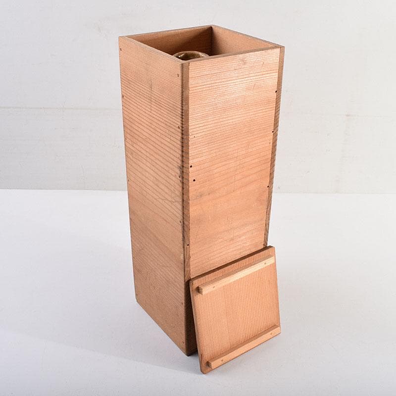 茶道具　清水六兵衛作　黄伊羅保　瓢形花瓶　共箱　N　R9574H