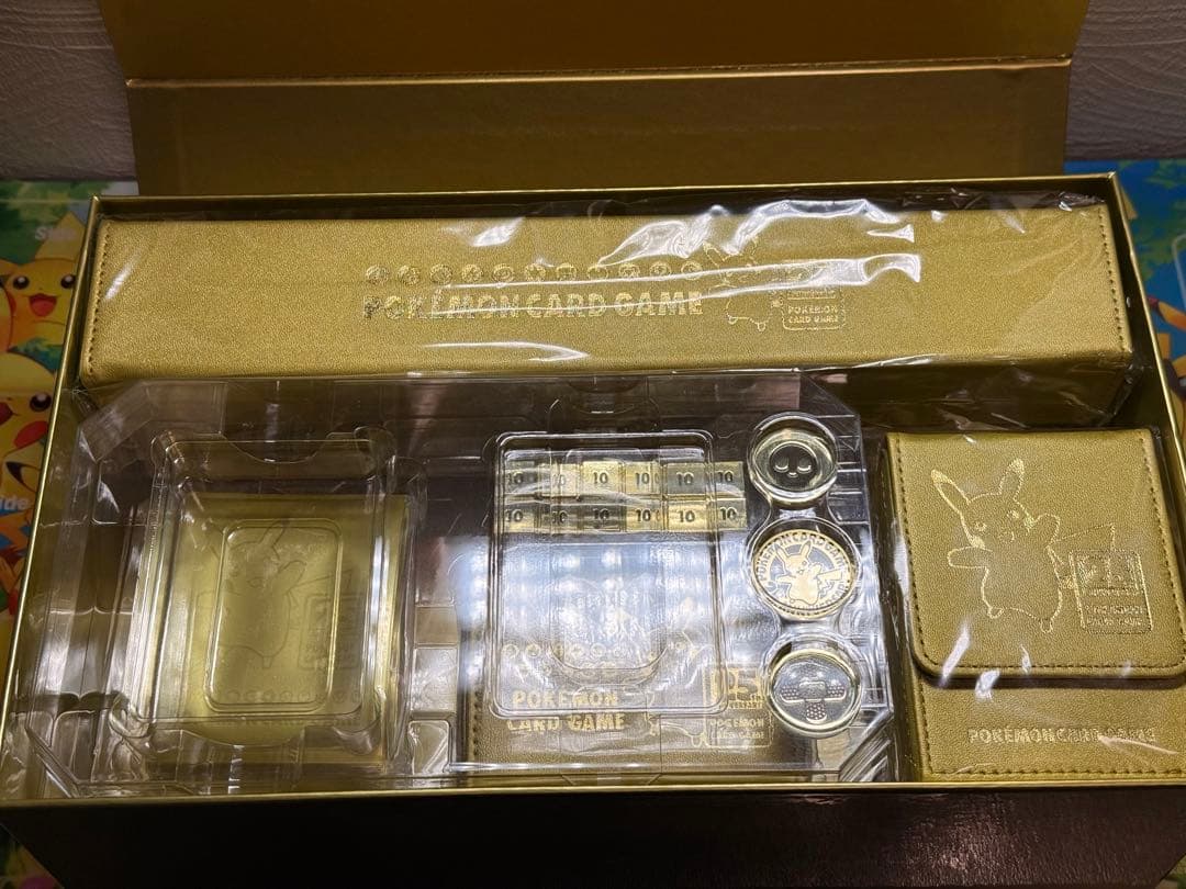 【サプライのみ】ポケモンカード25th Golden Box ゴールデンボックス