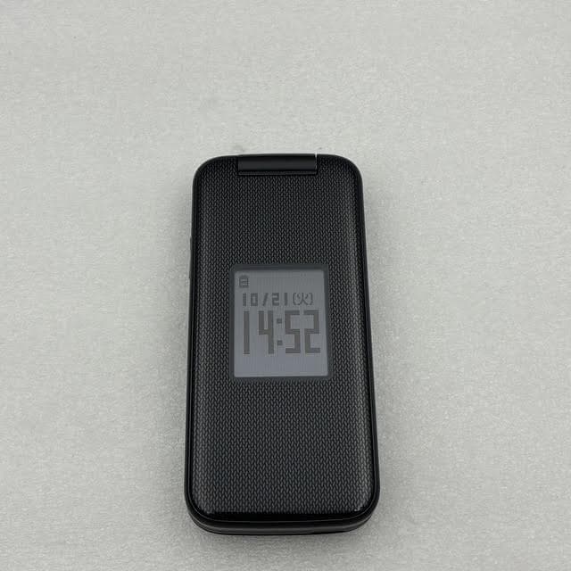 未使用級✨docomo らくらくホン F-41F 8GB ブラック SIMフリー