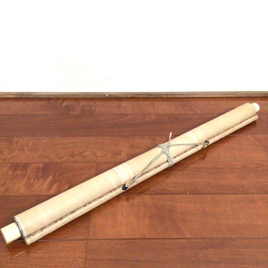 No3026掛軸　中国美術　在判　江風　厳粛 款　二行隷書　作者不詳　送料無料