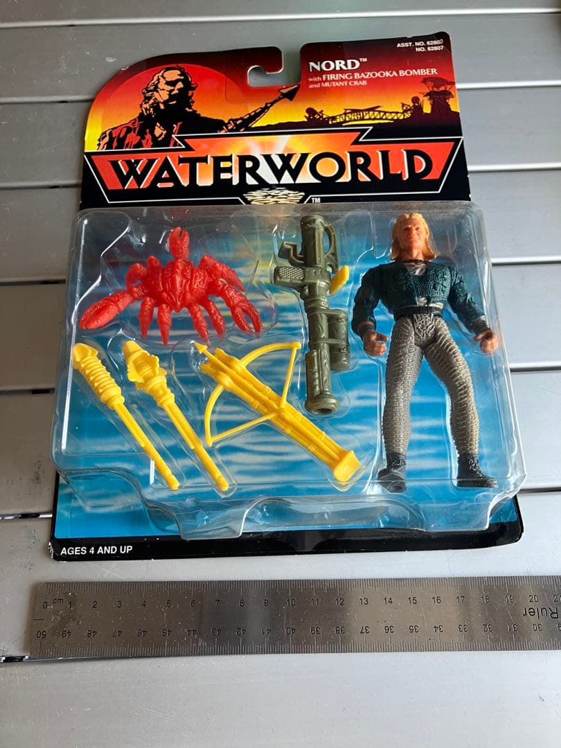 USAビンテージレトロアメリカ玩具90s当時物映画WaterWorldフィギュア