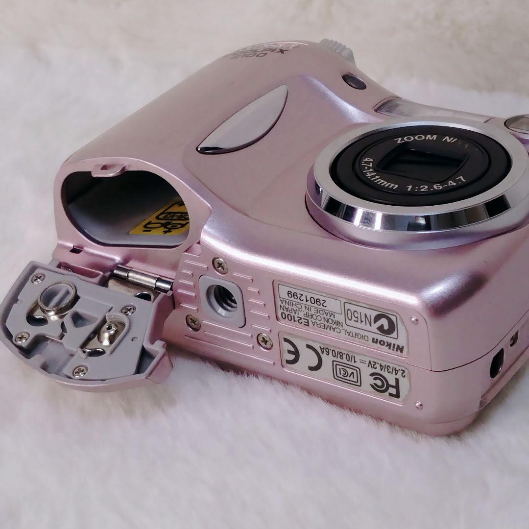 【希少美品】Nikon ニコン COOLPIX 2100 ピンク