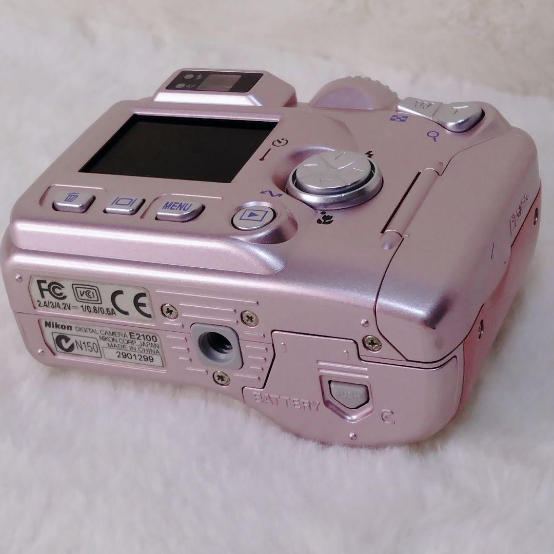 【希少美品】Nikon ニコン COOLPIX 2100 ピンク